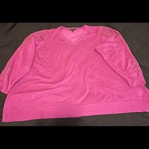 LANE BRYANT Fancy v-neck sweater - NEVER WORN